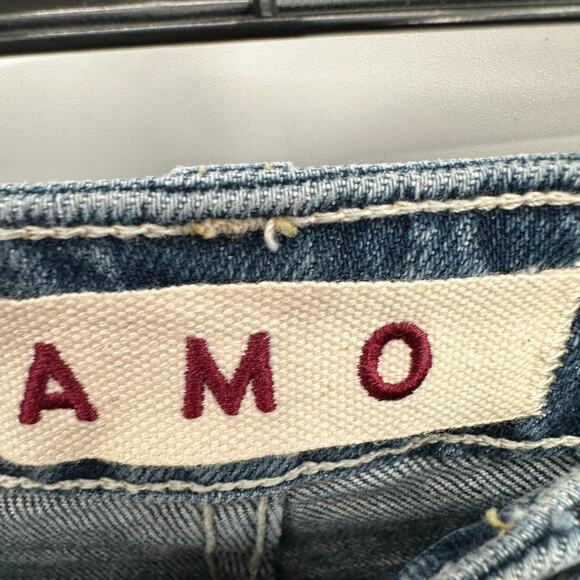 AMO NWT Bella Slight Boot Crop Denim Jean in Crush // 00 - Picture 9 of 15